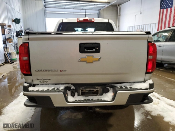 2020 Chevrolet Colorado 4WD Work Truck with VIN 1GCGTBEN4L1203283, listed as a Copart auction lot 43202305 with 94,552 mi miles and Clean Title. Bid and sale history available at carsss.com. Image 6.