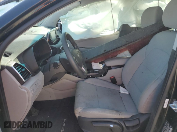 2019 Hyundai Tucson SE with VIN KM8J2CA43KU001216, listed as a Copart auction lot 54161225 with 50,645 mi miles and Salvage Title. Bid and sale history available at carsss.com. Image 7.