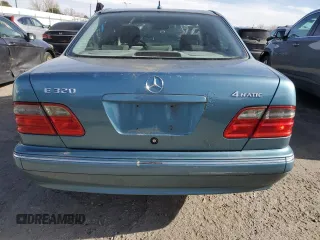 2002 Mercedes-Benz E-Class with VIN WDBJF82J62X062020, listed as a Copart auction lot 48318085 with 163,836 mi miles and Salvage Title. Bid and sale history available at carsss.com. Image 6.