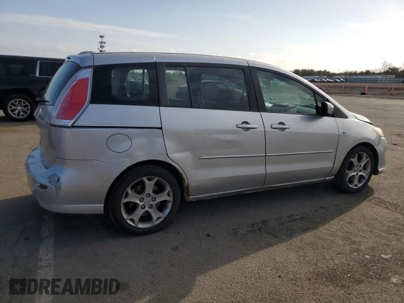 2008 Mazda 5 Grand Touring with VIN JM1CR293X80302287, listed as a Copart auction lot 49142855 with 173,800 mi miles and Salvage Title. Bid and sale history available at carsss.com. Image 3.