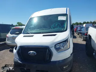 2023 Ford Transit Cargo with VIN 1FTBR1C87PKB05736, listed as a IAAI auction lot 42221931 with 40,248 mi miles and . Bid and sale history available at DreamBid. Image 12.