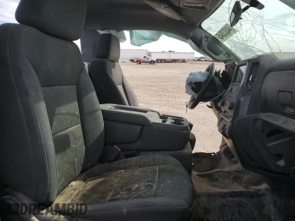 2019 Chevrolet Silverado 1500 Work Truck with VIN 3GCNWAEF5KG194594, listed as a Copart auction lot 44603345 with 80,401 mi miles and Salvage Title. Bid and sale history available at DreamBid. Image 10.
