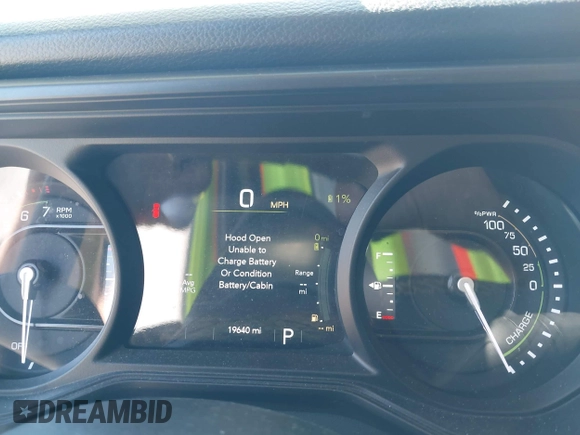 2024 Jeep Wrangler Sport S with VIN 1C4RJXN68RW161359, listed as a IAAI auction lot 41995243 with 19,640 mi miles and . Bid and sale history available at DreamBid. Image 7.