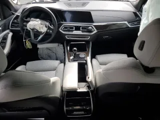 2023 BMW X5 sDrive40i with VIN 5UXCR4C07P9N73360, listed as a Copart auction lot 51128055 with Not provided miles and Salvage title. Bid and sale history available at DreamBid. Image 8.