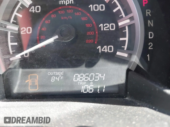 2013 Honda Ridgeline RTL with VIN 5FPYK1F58DB016600, listed as a IAAI auction lot 42237719 with 86,034 mi miles and . Bid and sale history available at DreamBid. Image 15.