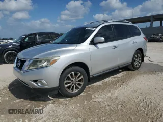 2013 Nissan Pathfinder SV with VIN 5N1AR2MN3DC689138, listed as a Copart auction lot 54516465 with 123,397 mi miles and Clean Title. Bid and sale history available at carsss.com. Image 1.