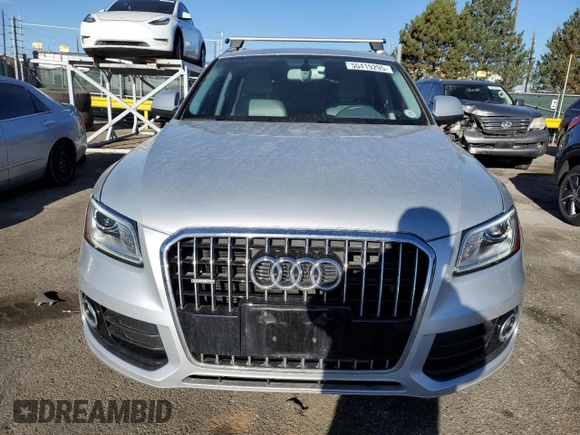 2013 Audi Q5 Premium Plus with VIN WA1LFAFP7DA042407, listed as a Copart auction lot 50419295 with 39,906 mi miles and Salvage Title. Bid and sale history available at carsss.com. Image 5.