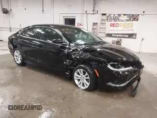 2015 Chrysler 200 Limited with VIN 1C3CCCAB9FN503886, listed as a IAAI auction lot 41584971 with 126,206 mi miles. Bid and sale history available at carsss.com. Image 1.
