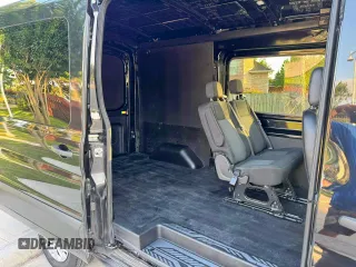 2023 Ford Transit Cargo with VIN 1FTYE1C87PKA24984, listed as a Copart auction lot 65462015 with 36,515 mi miles and Clean title. Bid and sale history available at DreamBid. Image 4.