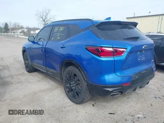 2019 Chevrolet Blazer RS z VIN 3GNKBERS3KS612362, wystawiony jako IAAI lot #41978218 z przebiegiem 90 242 mil mil oraz . Historia ofert i sprzedaży dostępna na DreamBid. Obrazek 3.