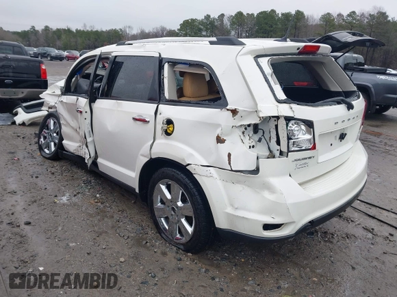 2012 Dodge Journey Crew with VIN 3C4PDCDG7CT165224, listed as a IAAI auction lot 41568580 with 140,211 mi miles and . Bid and sale history available at DreamBid. Image 3.