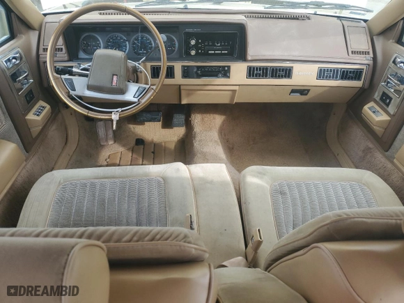1986 Oldsmobile Cutlass Ciera Brougham with VIN 1G3AM19W1GD373914, listed as a Copart auction lot 45536785 with NaN miles and Salvage Title. Bid and sale history available at carsss.com. Image 8.