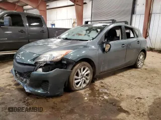 2013 Mazda 3 i Touring with VIN JM1BL1L89D1707847, listed as a Copart auction lot 86121124 with 105,488 mi miles and Clean title. Bid and sale history available at DreamBid. Image 1.