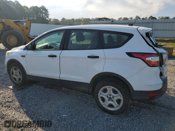 2017 Ford Escape S with VIN 1FMCU0F73HUF01471, listed as a Copart auction lot 56938935 with 98,512 mi miles and Salvage title. Bid and sale history available at DreamBid. Image 2.
