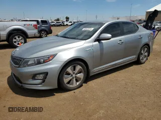 2015 Kia Optima Hybrid EX with VIN KNAGN4AD3F5084137, listed as a Copart auction lot 60562974 with 181,045 mi miles and Salvage Title. Bid and sale history available at carsss.com. Image 1.