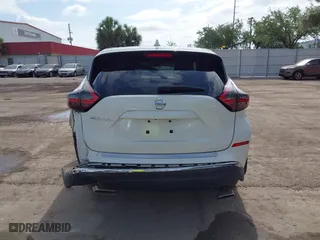 2020 Nissan Murano S with VIN 5N1AZ2AJ6LN163493, listed as a IAAI auction lot 42122077 with 43,989 mi miles. Bid and sale history available at carsss.com. Image 16.