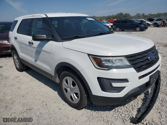 2016 Ford Utility Police Interceptor with VIN 1FM5K8AR6GGA77884, listed as a Copart auction lot 67254494 with 122,884 mi miles and Salvage Title. Bid and sale history available at carsss.com. Image 4.