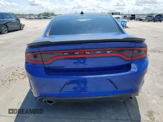 2021 Dodge Charger Scat Pack with VIN 2C3CDXGJ4MH570369, listed as a Copart auction lot 54505855 with 81,483 mi miles and Clean Title. Bid and sale history available at DreamBid. Image 6.