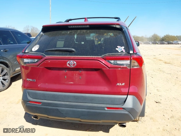 2022 Toyota RAV4 XLE with VIN 2T3W1RFV9NW186218, listed as a IAAI auction lot 41656275 with 27,400 mi miles. Bid and sale history available at carsss.com. Image 16.