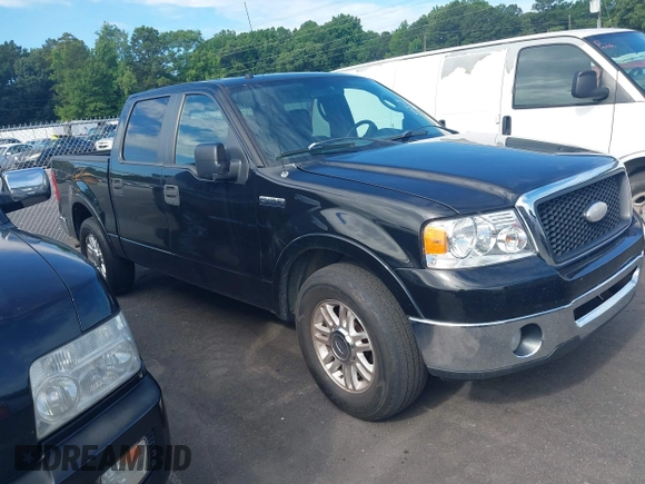 2008 Ford F-150 XLT with VIN 1FTPW12V48FA30252, listed as a IAAI auction lot 42522712 with 173,403 mi miles and . Bid and sale history available at DreamBid. Image 1.