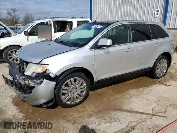 2010 Ford Edge SEL with VIN 2FMDK3JC1ABA21439, listed as a Copart auction lot 51234505 with 175,511 mi miles and Salvage Title. Bid and sale history available at carsss.com. Image 1.