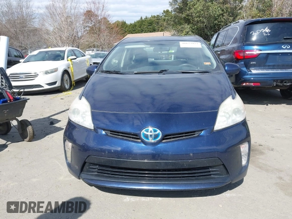 2013 Toyota Prius One with VIN JTDKN3DU9D0344912, listed as a IAAI auction lot 41623973 with 144,660 mi miles and . Bid and sale history available at DreamBid. Image 12.