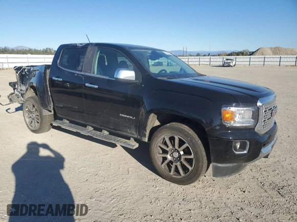 2018 GMC Canyon 4WD Denali with VIN 1GTP6EE15J1207359, listed as a Copart auction lot 75865924 with 59,177 mi miles and Salvage Title. Bid and sale history available at carsss.com. Image 4.