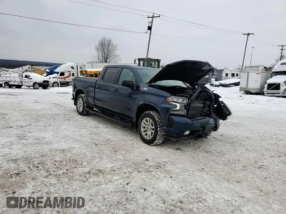 2021 Chevrolet Silverado 1500 RST with VIN 1GCUYEEL2MZ427241, listed as a Copart auction lot 41973015 with 45,003 mi miles and Salvage Title. Bid and sale history available at carsss.com. Image 14.