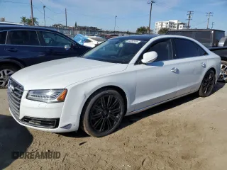 2015 Audi A8 3.0T with VIN WAU3GAFD8FN005271, listed as a Copart auction lot 64262595 with 88,931 mi miles and Salvage title. Bid and sale history available at DreamBid. Image 1.
