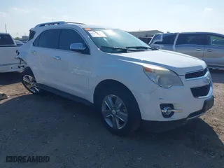 2012 Chevrolet Equinox LTZ with VIN 2GNALFEK4C1338610, listed as a IAAI auction lot 41884959 with 165,560 mi miles. Bid and sale history available at carsss.com. Image 1.