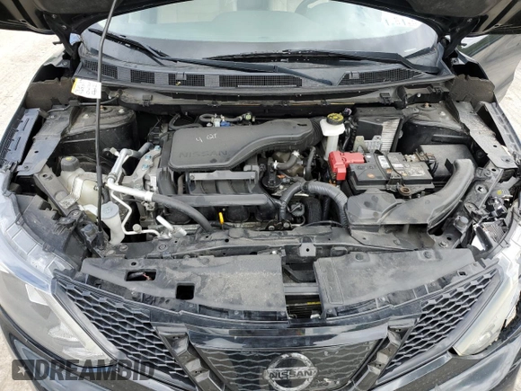 2017 Nissan Rogue SV with VIN JN1BJ1CR2HW110355, listed as a Copart auction lot 56955865 with 115,554 mi miles and Salvage title. Bid and sale history available at DreamBid. Image 12.