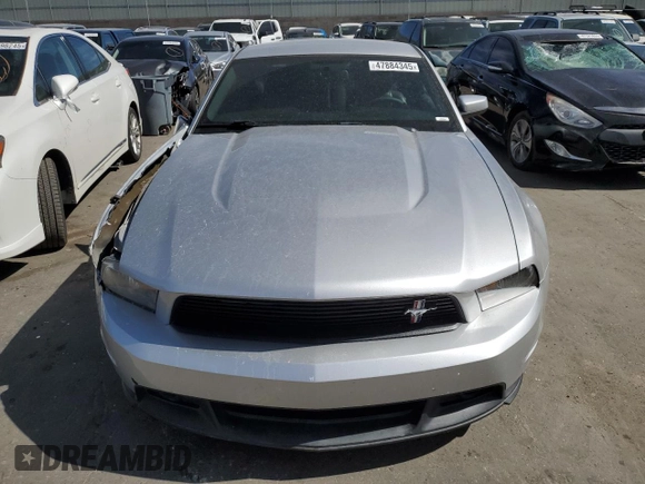 2012 Ford Mustang GT Premium with VIN 1ZVBP8CF3C5265034, listed as a Copart auction lot 47884345 with 138,802 mi miles and Salvage Title. Bid and sale history available at DreamBid. Image 5.