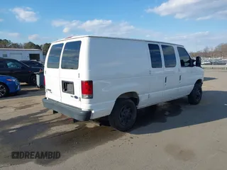 2012 Ford Econoline Cargo Commercial with VIN 1FTNE1EW4CDB18138, listed as a IAAI auction lot 41416843 with 285,734 mi miles and . Bid and sale history available at carsss.com. Image 4.