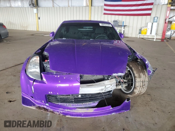 2005 Nissan 350Z Touring with VIN JN1AZ34DX5M610645, listed as a Copart auction lot 48422395 with 125,378 mi miles and Clean Title. Bid and sale history available at carsss.com. Image 5.