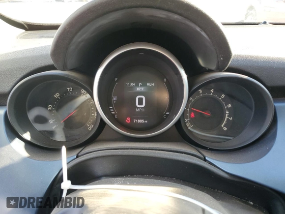 2018 FIAT 500X Pop with VIN ZFBCFXAB5JP676475, listed as a Copart auction lot 55665235 with 71,885 mi miles and Clean title. Bid and sale history available at DreamBid. Image 9.