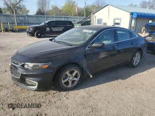 2016 Chevrolet Malibu LS with VIN 1G1ZB5ST3GF211201, listed as a Copart auction lot 52232805 with 114,079 mi miles and Salvage title. Bid and sale history available at DreamBid. Image 1.