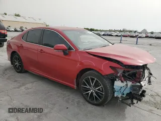 2023 Toyota Camry SE with VIN 4T1G11AK7PU174082, listed as a Copart auction lot 48969525 with 41,081 mi miles and Salvage Title. Bid and sale history available at DreamBid. Image 4.
