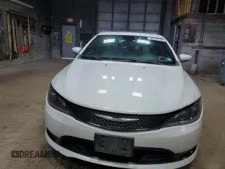 2015 Chrysler 200 S with VIN 1C3CCCBG5FN647722, listed as a Copart auction lot 50693715 with 129,807 mi miles and Salvage Title. Bid and sale history available at DreamBid. Image 5.