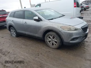 2015 Mazda CX-9 Sport with VIN JM3TB3BV5F0454357, listed as a IAAI auction lot 41485637 with 120,820 mi miles. Bid and sale history available at carsss.com. Image 1.