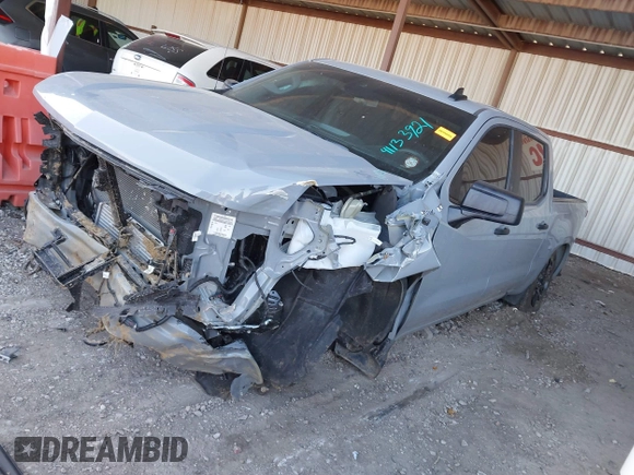 2024 Chevrolet Silverado 1500 Custom with VIN 3GCPABEK9RG155429, listed as a IAAI auction lot 41133921 with 5,635 mi miles and . Bid and sale history available at DreamBid. Image 18.