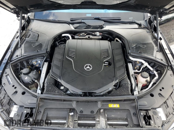 2023 Mercedes-Benz S-Class S 580 with VIN W1K6G7GB6PA210974, listed as a Copart auction lot 70876674 with 5,756 mi miles and Salvage Title. Bid and sale history available at carsss.com. Image 11.