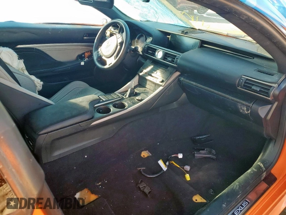 2015 Lexus RC F F z VIN JTHHP5BC5F5003957, wystawiony jako Copart lot #45587535 z przebiegiem Nie podano mil oraz Szkody całkowita. Historia ofert i sprzedaży dostępna na DreamBid. Obrazek 8.