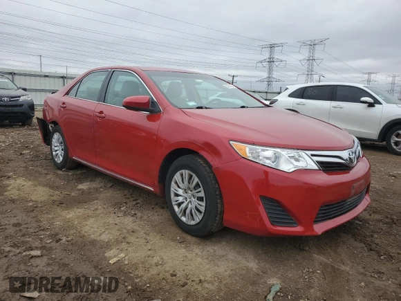 2012 Toyota Camry L with VIN 4T4BF1FK8CR267178, listed as a Copart auction lot 50821945 with 58,131 mi miles and Salvage Title. Bid and sale history available at carsss.com. Image 4.
