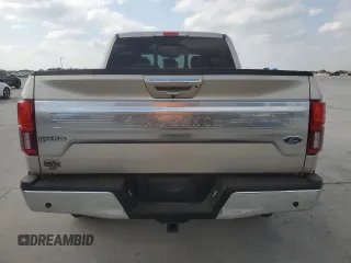 2018 Ford F-150 XL with VIN 1FTEW1E55JFB11639, listed as a Copart auction lot 53542705 with 39,367 mi miles and Salvage Title. Bid and sale history available at carsss.com. Image 6.