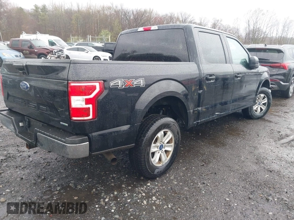 2020 Ford F-150 XL with VIN 1FTEW1EP7LFB03952, listed as a IAAI auction lot 42005565 with 95,847 mi miles and . Bid and sale history available at DreamBid. Image 4.