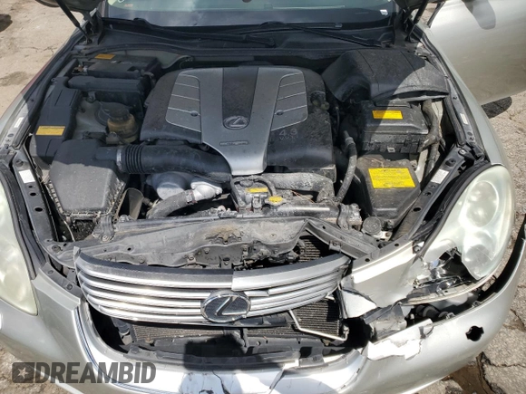 2004 Lexus SC 430 with VIN JTHFN48Y240049296, listed as a Copart auction lot 55648765 with 146,788 mi miles and Salvage title. Bid and sale history available at DreamBid. Image 11.
