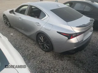 2024 Lexus IS 350 F Sport with VIN JTHGZ1B2XR5073688, listed as a Copart auction lot 73684924 with Not provided miles and Salvage title. Bid and sale history available at DreamBid. Image 2.