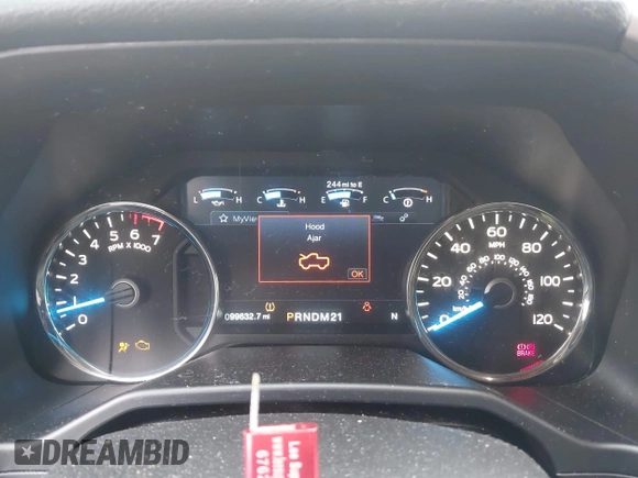 2016 Ford F-150 XL with VIN 1FTEX1CPXGFC17403, listed as a IAAI auction lot 41447816 with 99,632 mi miles and . Bid and sale history available at carsss.com. Image 7.