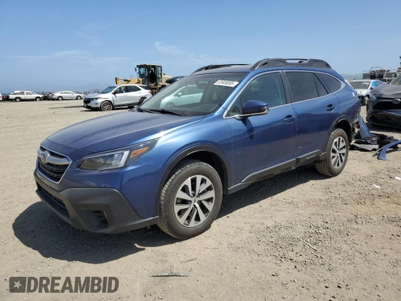 2021 Subaru Outback Premium с VIN 4S4BTACC0M3193648, выставлен на аукционе Copart как лот 53909085 с пробегом 45 730 миль миль и Списание • Salvage title. История ставок и продаж доступна на DreamBid. Изображение 1.