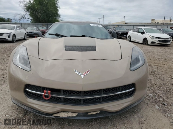 2015 Chevrolet Corvette Z51 1LT z VIN 1G1YH2D74F5117020, wystawiony jako Copart lot #52010015 z przebiegiem Nie podano mil oraz Szkoda całkowita • Salvage title. Historia ofert i sprzedaży dostępna na DreamBid. Obrazek 5.